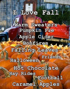 love it i love fall