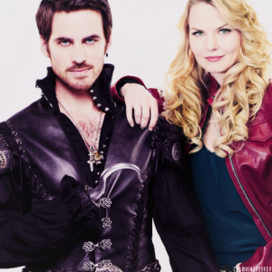 Emma and Hook@ - captain-hook-and-emma-swan Fan Art