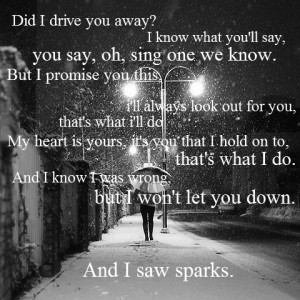 Sparks, Coldplay