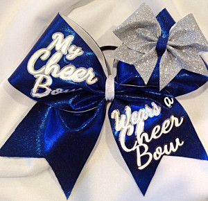 All Star Cheer Bows My cheer bow wears a cheer bow