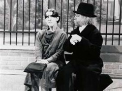 Ruth (Gladys Ormphby) and Arte Johnson (Tyrone F. Horneigh)