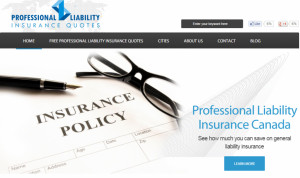... Website for Canadians: Professional Liability Insurance Quotes Canada