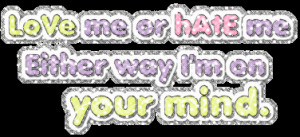 Quote: Love Or Hate