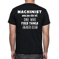 The Machinist T-shirt by DetroitSpeedFactory on Etsy