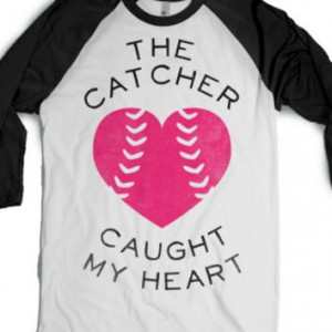 My Heart Belongs to A Soccer Player (Baseball Tee)-T-Shirt More