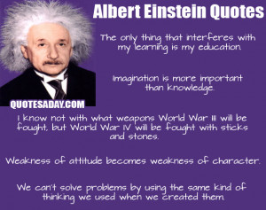 ALBERT EINSTEIN QUOTES
