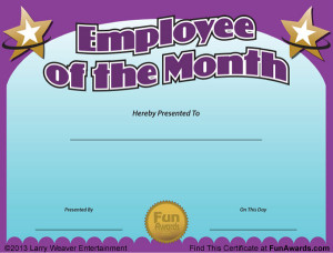 You are browsing the search results for Employee Of The Month Template