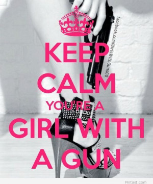 Keep calm girls quote