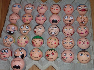Funny eggs !!