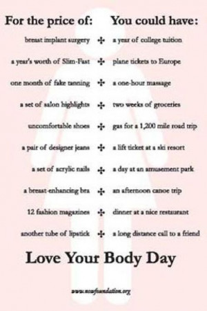 Here are ten things you can do to accept yourself, accept your body ...
