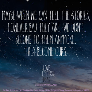 Share these quotes on social media, get Love Letters to the Dead today ...