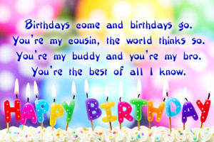 ... birthday quotes for cousin brother happy birthday cousin greeting
