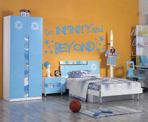 ... -INFINITY-AND-BEYOND-Toy-Story-Buzz-Lightyear-Boys-Wall-Sticker-Quote