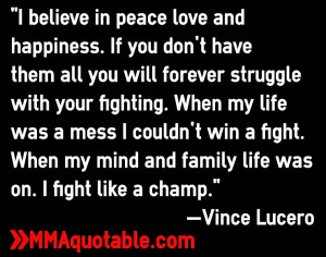 Fighting Family Quotes When my mind and family life
