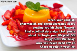 happy 50th birthday message