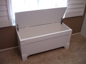 toy chest/window seat ... done.