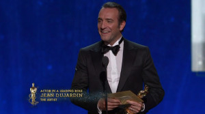 Jean Dujardin 2012 Academy Award Acceptance Speech for Best Actor