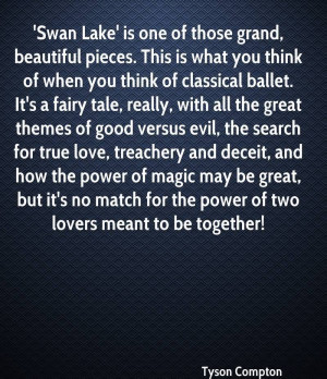 Swan Lake’ Is One Of Those Grand, Beautiful Pieces. This Is What You ...