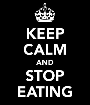 Don't eat.