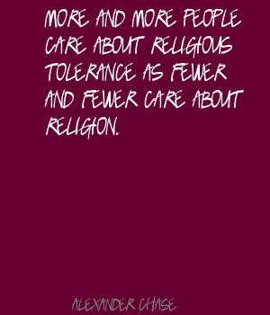 Religious Tolerance quote #1