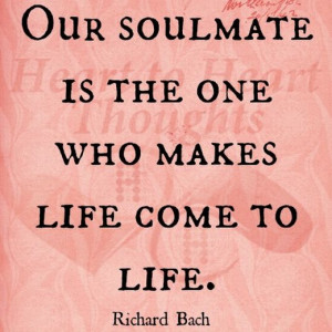 Soulmate Soul Mate Believed Some...