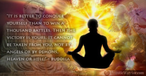 It is better to conquer yourself than to win a thousand battles