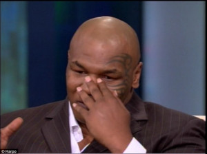 Devastation: Mike Tyson broke
