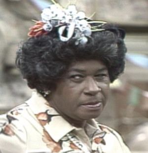 ... the love child of malcolm x and aunt esther off of sanford and son