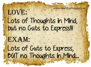 Humor-Funny-Thoughts-Quotes_Love and Exam
