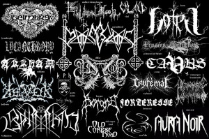 Black Metal Band Logos Part