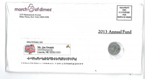 march of dimes mailing address