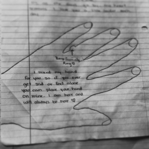 but lately I have really been missing my man and when I get really sad ...