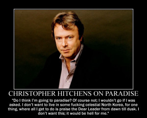 Christopher Hitchens on paradise by fiskefyren