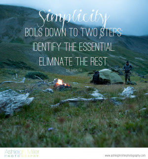 Simplicity, Boils Down To Two Steps Identify The Essential Eliminate ...