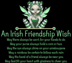 Wish Orkut codes hi5 Friends Myspace graphics Irish Friendship Wish ...