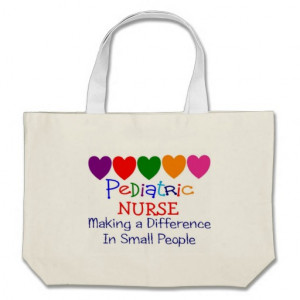 Paediatrics Nurse MAKING A DIFFERENCE SMALL PEOPLE Bag