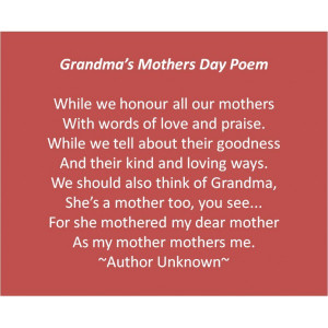 mothers day quotes for grandmothers