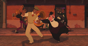 Prince Naveen dances with Lawrence from Disney's Princess and the Frog ...