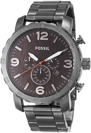 Product quality Fossil JR1355 Mens NATE Chronohraph Watch,fossil wood ...