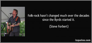 Folk-rock hasn't changed much over the decades since the Byrds started ...