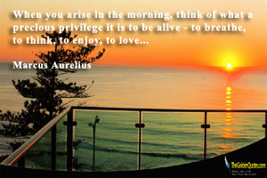 Marcus Aurelius Quotes When You Arise In The Morning Clinic