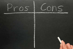 was just reading this article by Shane O'Neill on the pro's and con ...