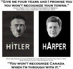 Canada a dictatorship under Harper. More Occupy Canada views