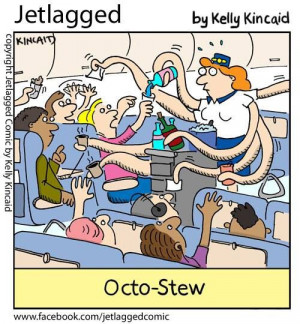 Funny comics of the flight attendant life!