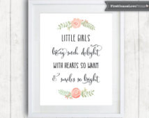 ... Quote • Teal and purple Shabby Chic Nursery Art • Girl Bedroom