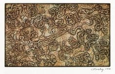 Thanksgiving Leaf, 1971 by Mark Tobey. Tobey was obsessed with Eastern ...