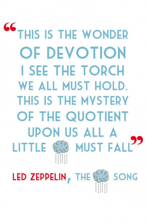 The Rain Song. Led Zeppelin