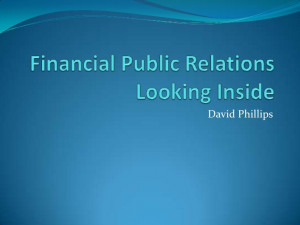 Financial Public Relations Case Study
