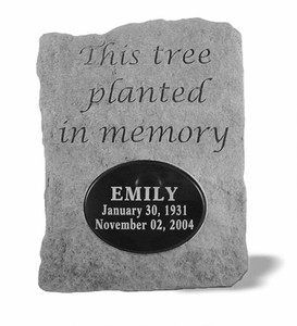 Personalized Tree Planting Memorial Stone