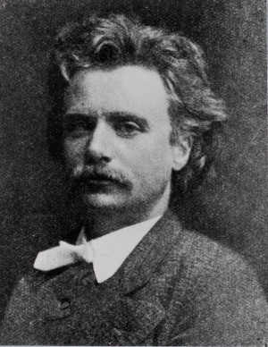 Edvard Grieg portretter